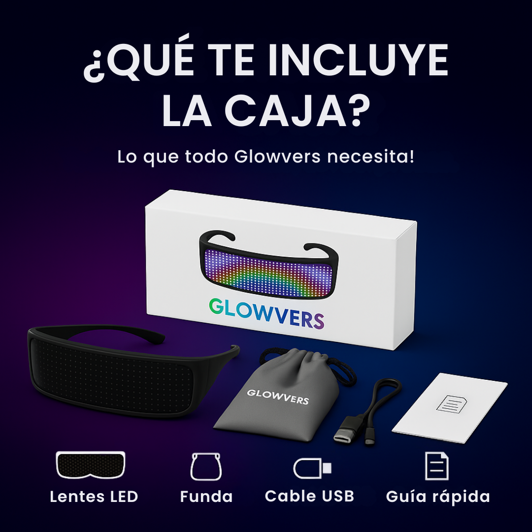 Lentes LEDs Personalizables para Brillar