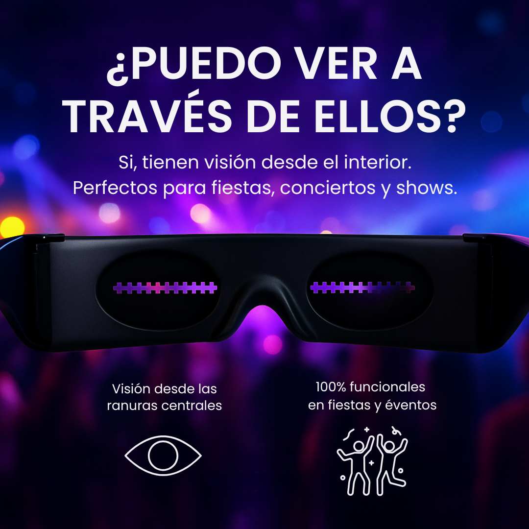 Lentes LEDs Personalizables para Brillar