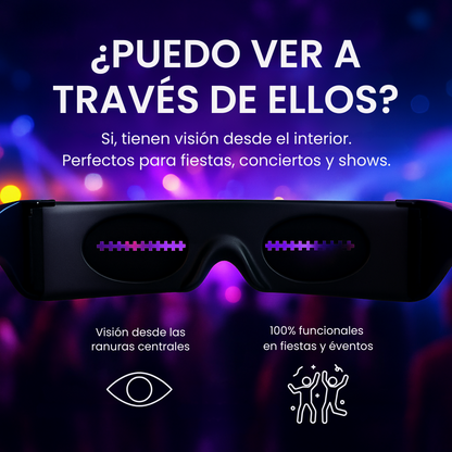Lentes LEDs Personalizables para Brillar